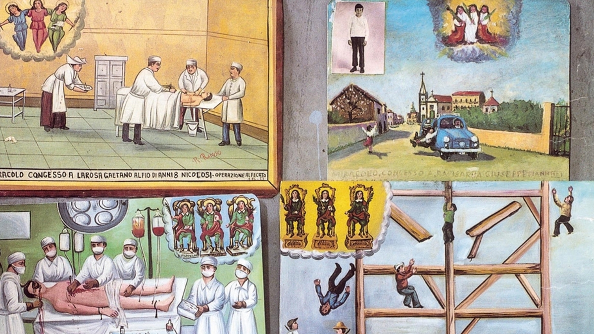 Ex-votos em pintura: Tesouros de espiritualidade cristã e arte popular