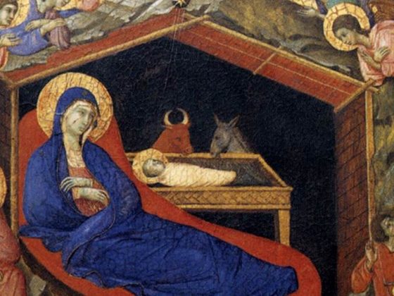 E veio uma criança judia, chamaram-na Jesus