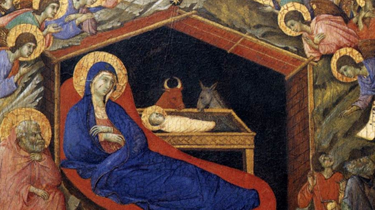 E veio uma criança judia, chamaram-na Jesus